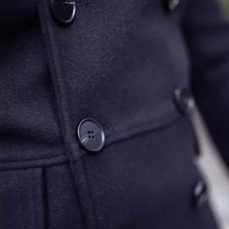 Standard Slim Vinterkappa I Vanlig Lapel