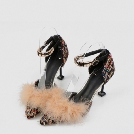 Closed Toe Line-Style Spänne Dam Pumps