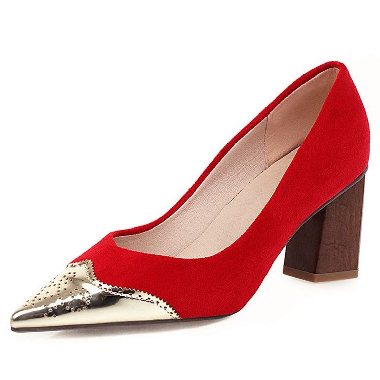 Slip-On Spetsiga Tågänga Low Cut Upper Pumps