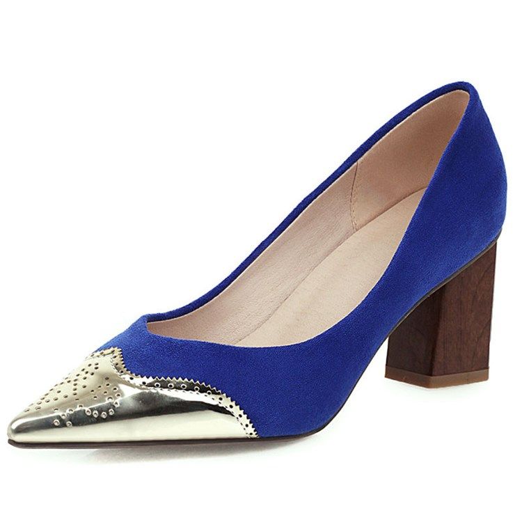 Slip-On Spetsiga Tågänga Low Cut Upper Pumps