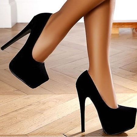 Spetsiga Tå Slip-On Stiletto Heel Western Tunna Skor