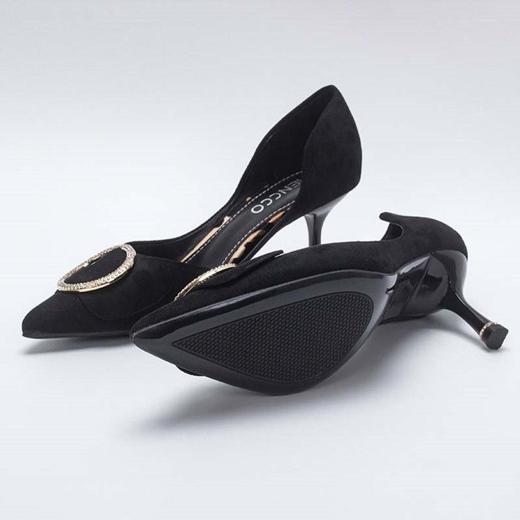 Stilettklack Slip-On Sexiga Pumps För Kvinnor