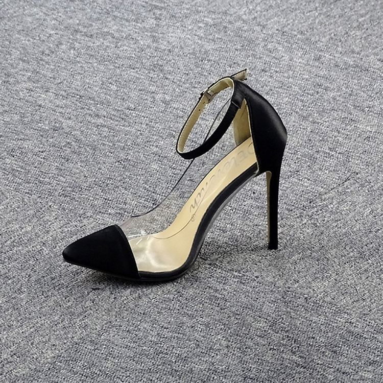 Stilettklackspänne Spänne Western Tunna Skor Pumps