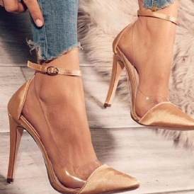 Stilettklackspänne Spänne Western Tunna Skor Pumps