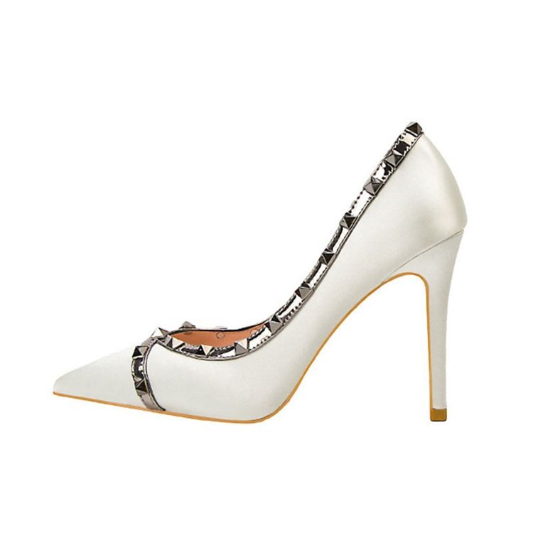 Western Spetsad Tå Slip-On Stiletto Heel Pumps