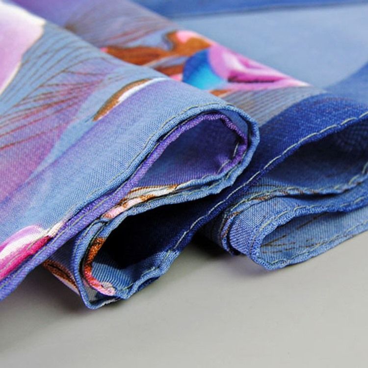 All Match Chiffongtryckt Damscarf