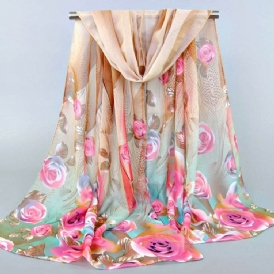 All Match Chiffongtryckt Damscarf