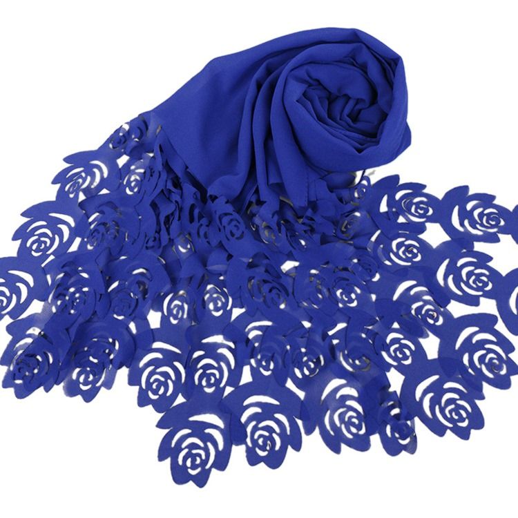Bästsäljare Pure Color Chiffon Damscarf