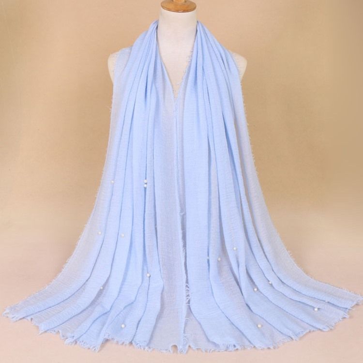 Bead Plain Scarf