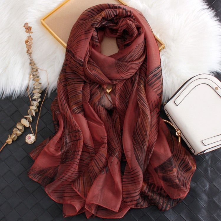 Charmeuse Stripe Scarf