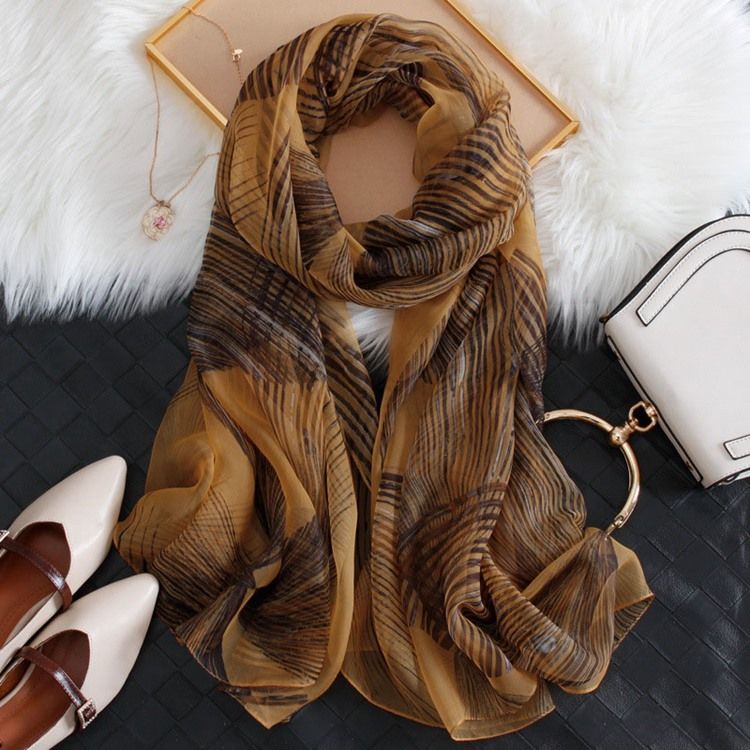 Charmeuse Stripe Scarf
