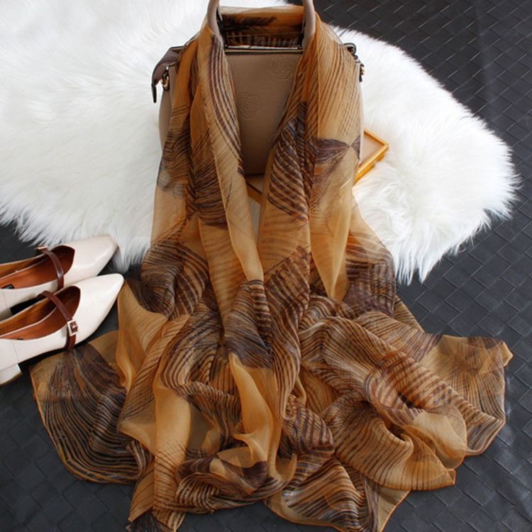 Charmeuse Stripe Scarf