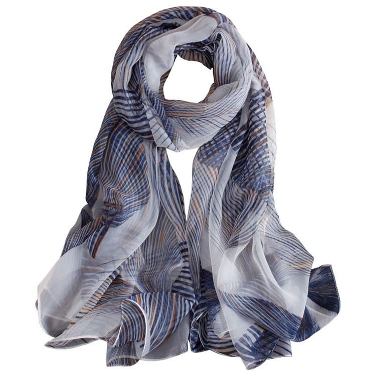 Charmeuse Stripe Scarf