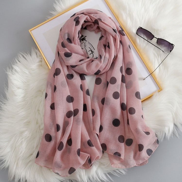 Cotton Dot Scarf