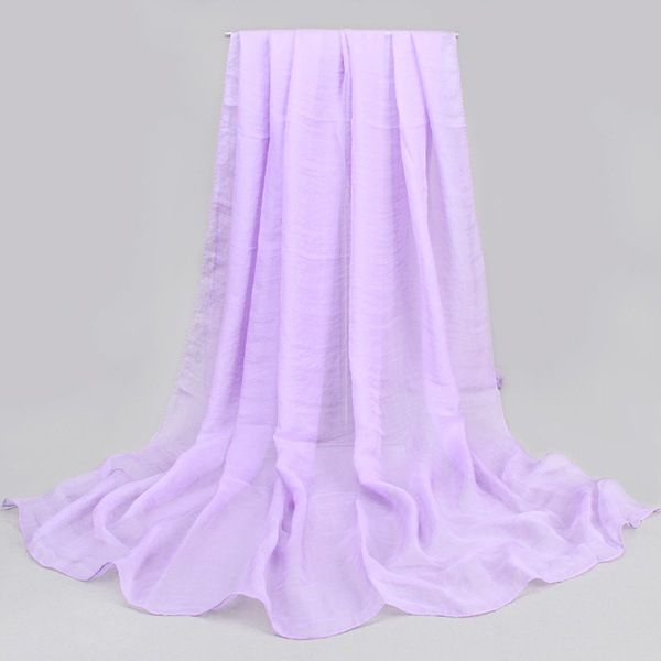 Enfärgad Chiffongscarf