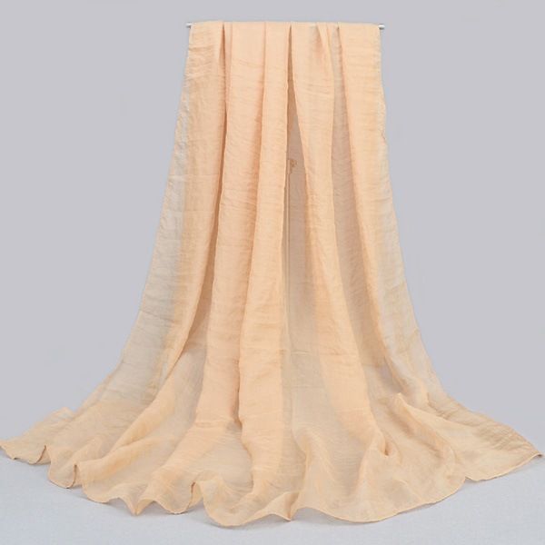 Enfärgad Chiffongscarf