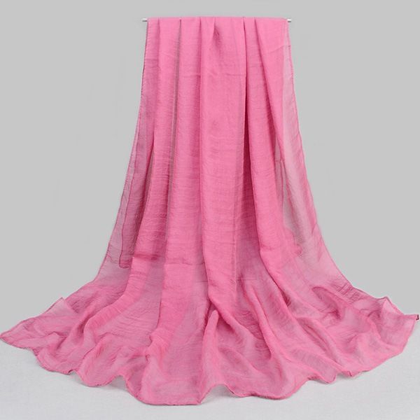 Enfärgad Chiffongscarf