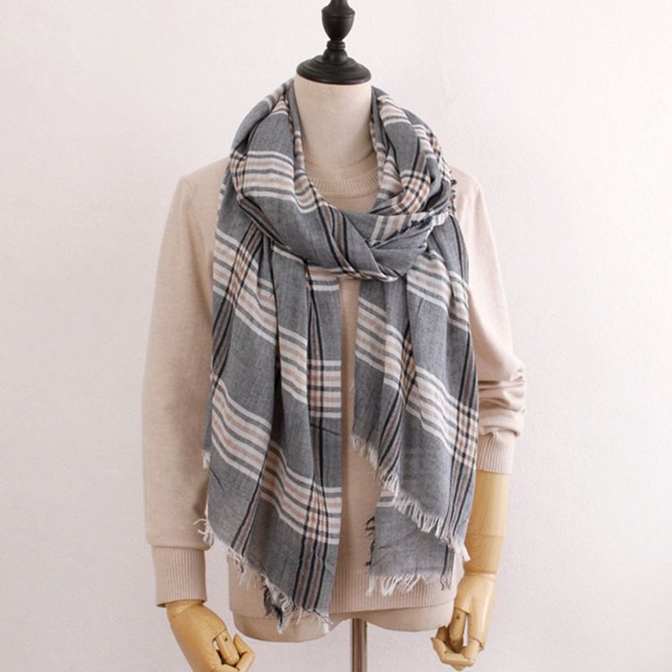 Ericdrss Grid Scarf För Dam