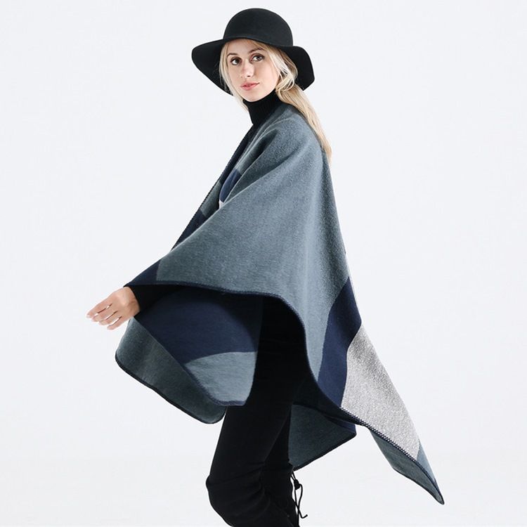 Höstfärg Block Sjal Scarf