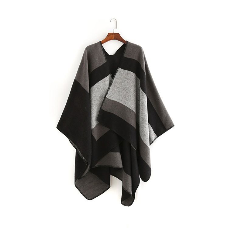 Höstfärg Block Sjal Scarf