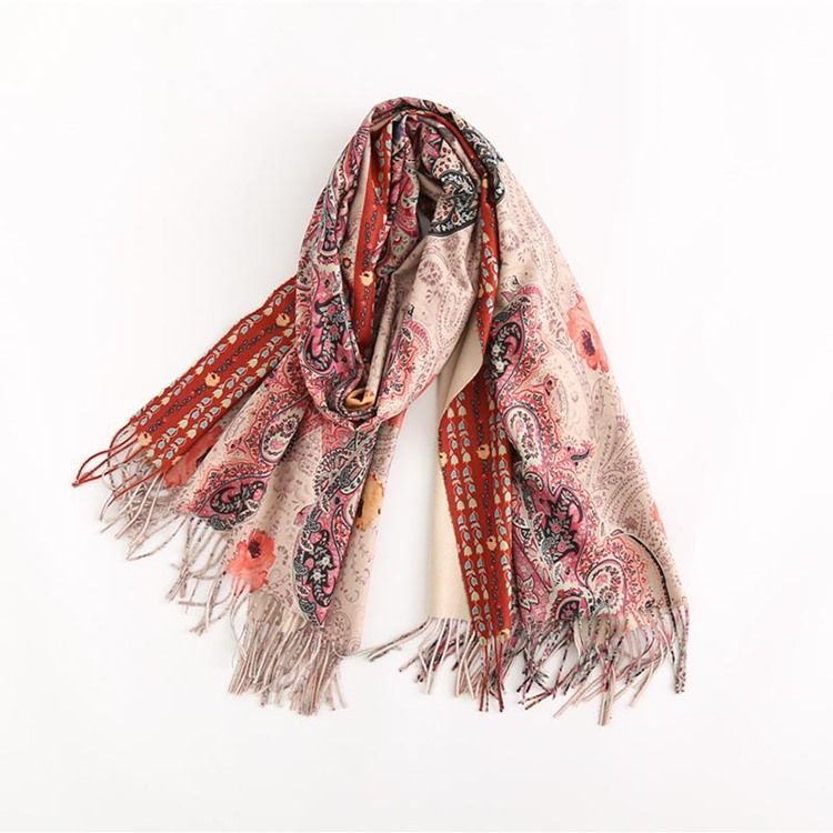 Imitation Cashmere Sjal Halsdukar