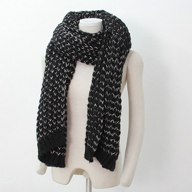 Ladylike Patchwork Color Block Scarves