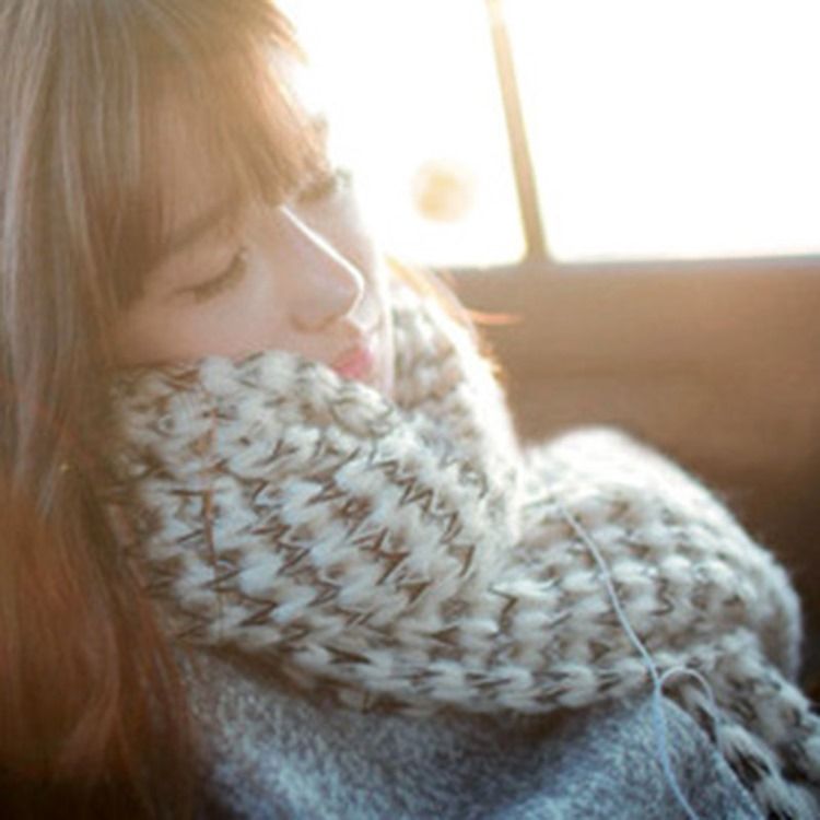 Ladylike Patchwork Color Block Scarves
