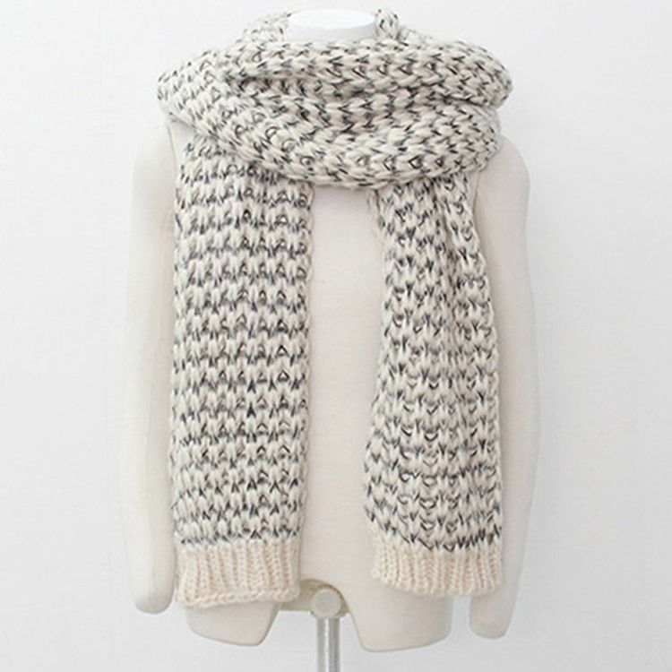 Ladylike Patchwork Color Block Scarves