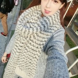 Ladylike Patchwork Color Block Scarves