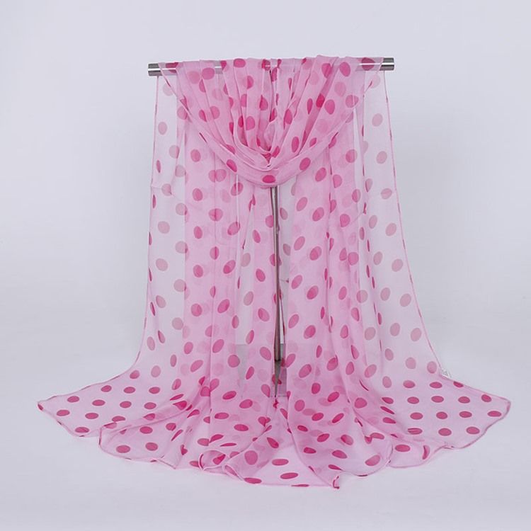 Ladylike Print Polka Dots Scarf