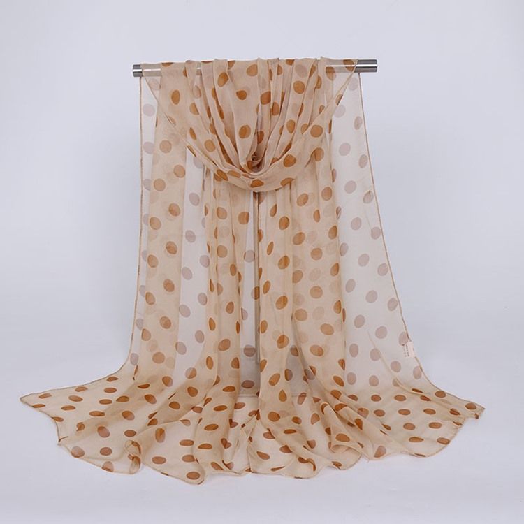 Ladylike Print Polka Dots Scarf