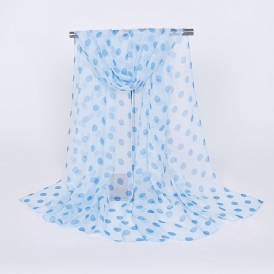 Ladylike Print Polka Dots Scarf