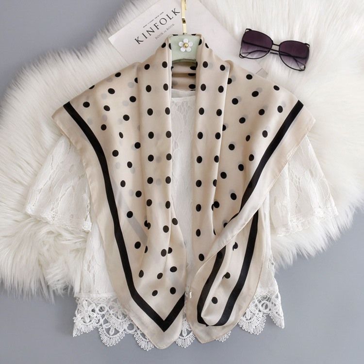Ladylike Print Polka Dots Scarves