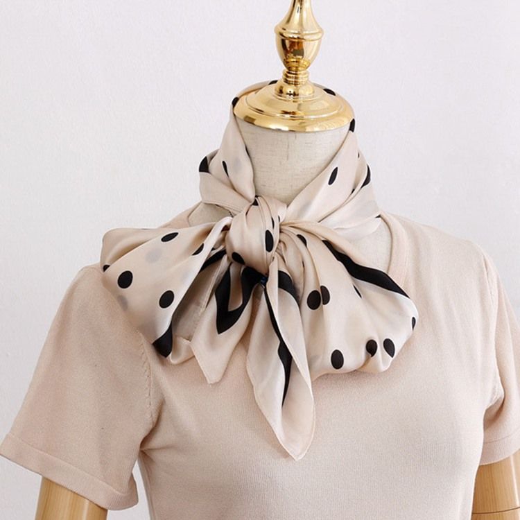 Ladylike Print Polka Dots Scarves