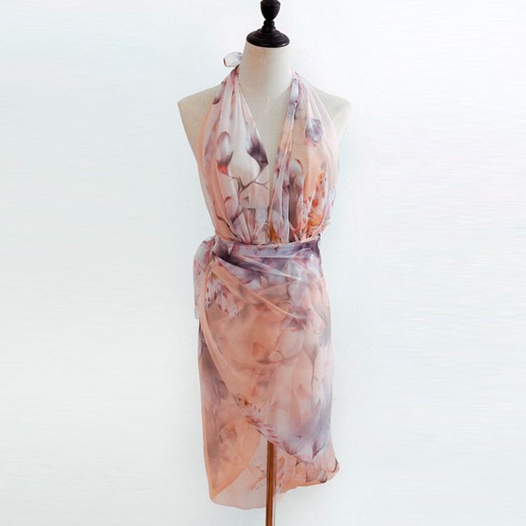 Ladylike Scarf Blommig Scarf