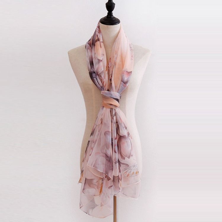 Ladylike Scarf Blommig Scarf