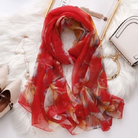 Ladylike Scarf Blommig Scarf