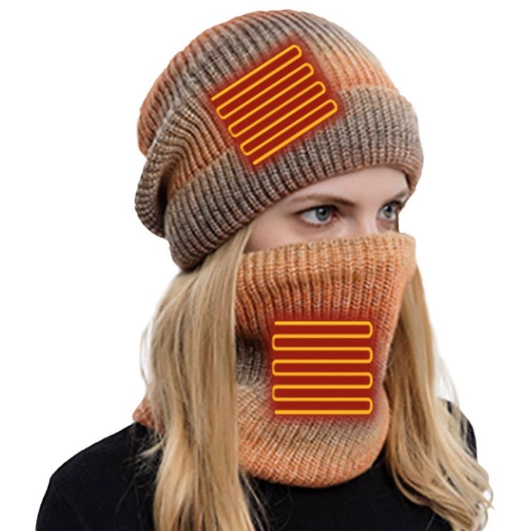 Loop Woolen Garn Gradient Scarves