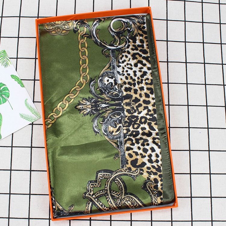 Mode Leopard Kvinnliga Halsdukar