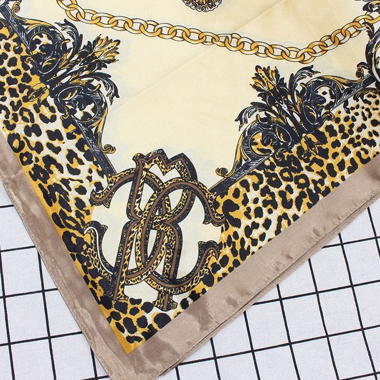 Mode Leopard Kvinnliga Halsdukar