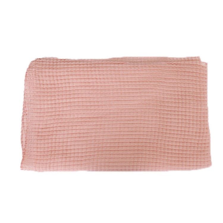 Ren Färg Mode Vanlig Scarf