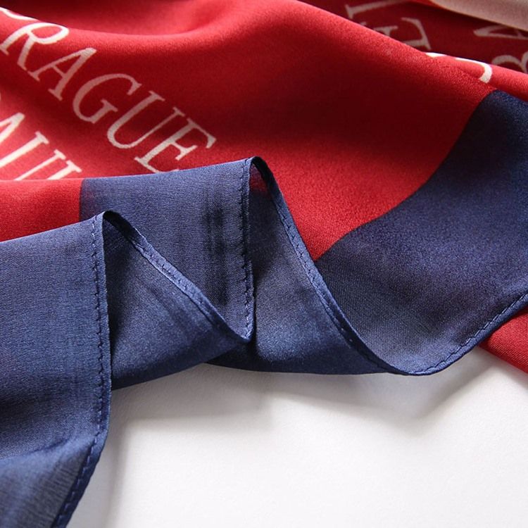 Scarf Polyester Letter Scarf