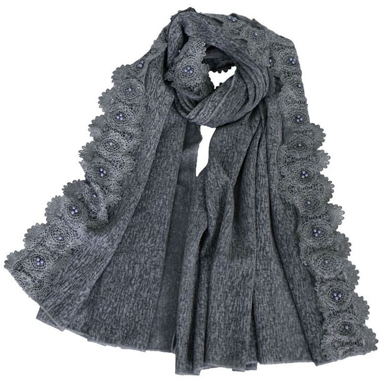 Scarf Vanlig Sjal I Bomull