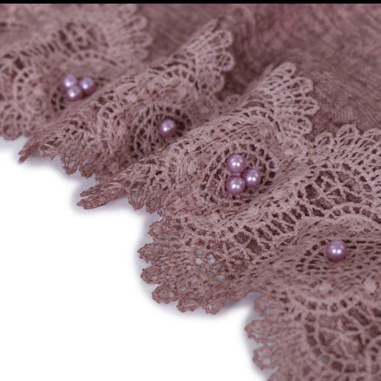 Scarf Vanlig Sjal I Bomull