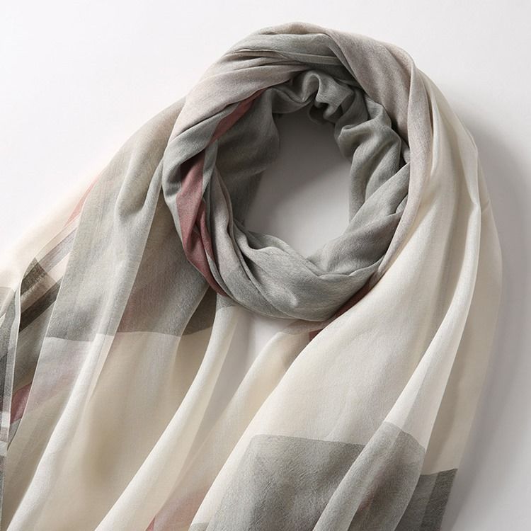 Topp Mjuk Silk Gaze Scarf