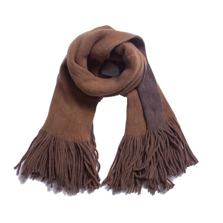 Vändbara Casual Color Block Scarves
