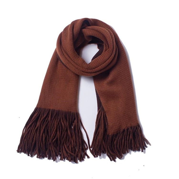 Vändbara Casual Color Block Scarves