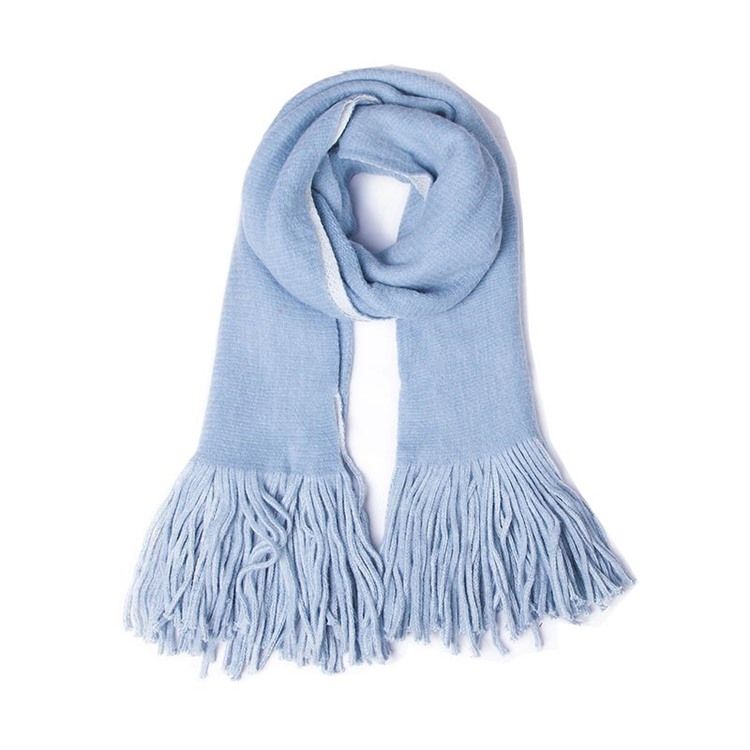 Vändbara Casual Color Block Scarves