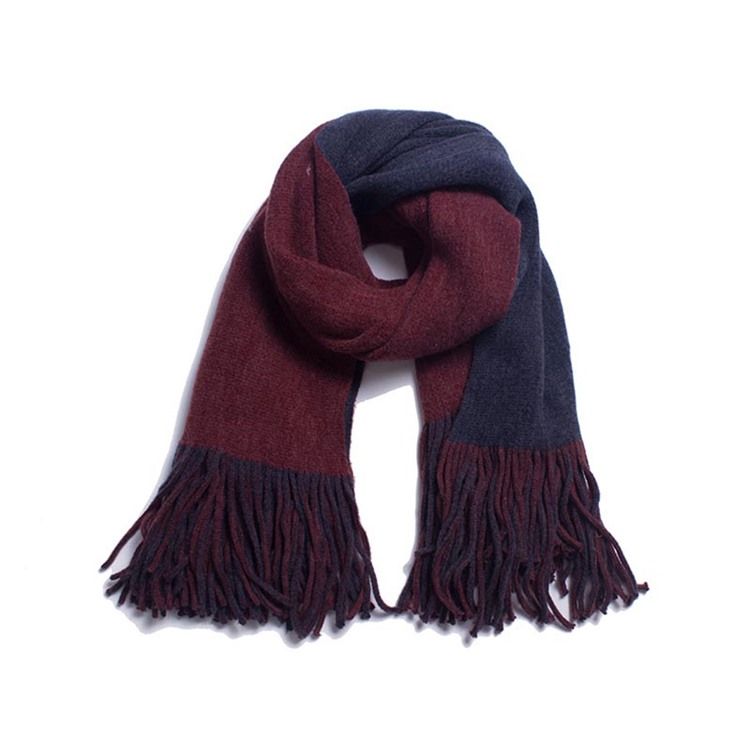 Vändbara Casual Color Block Scarves