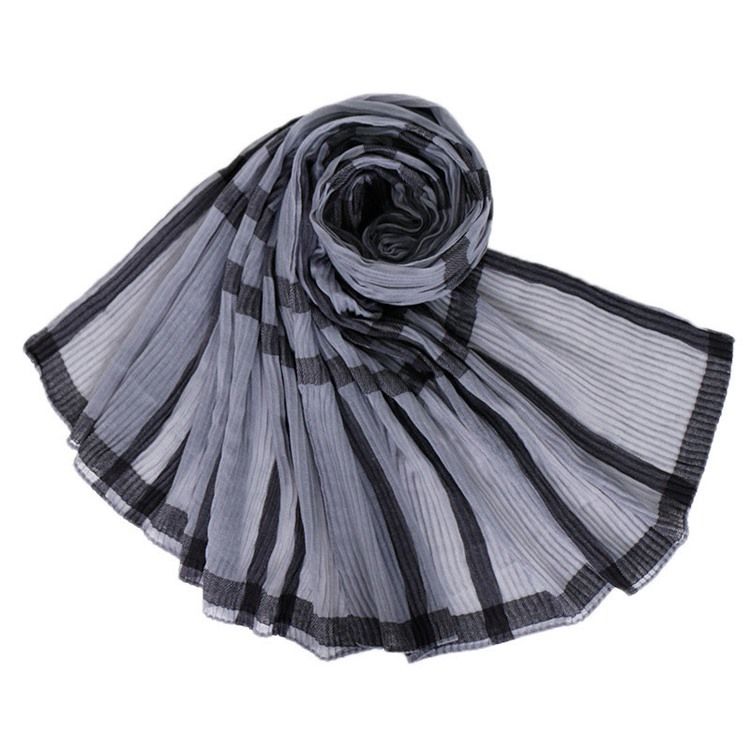 Voile Print Plädade Halsdukar